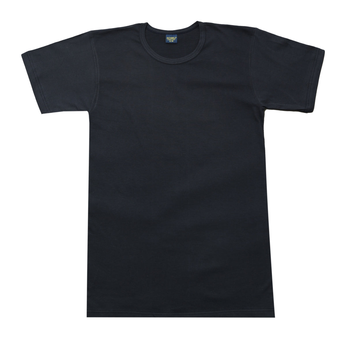 Maglia intima uomo mezza manica girocollo blu notte Richbell RH-13 - foto 1
