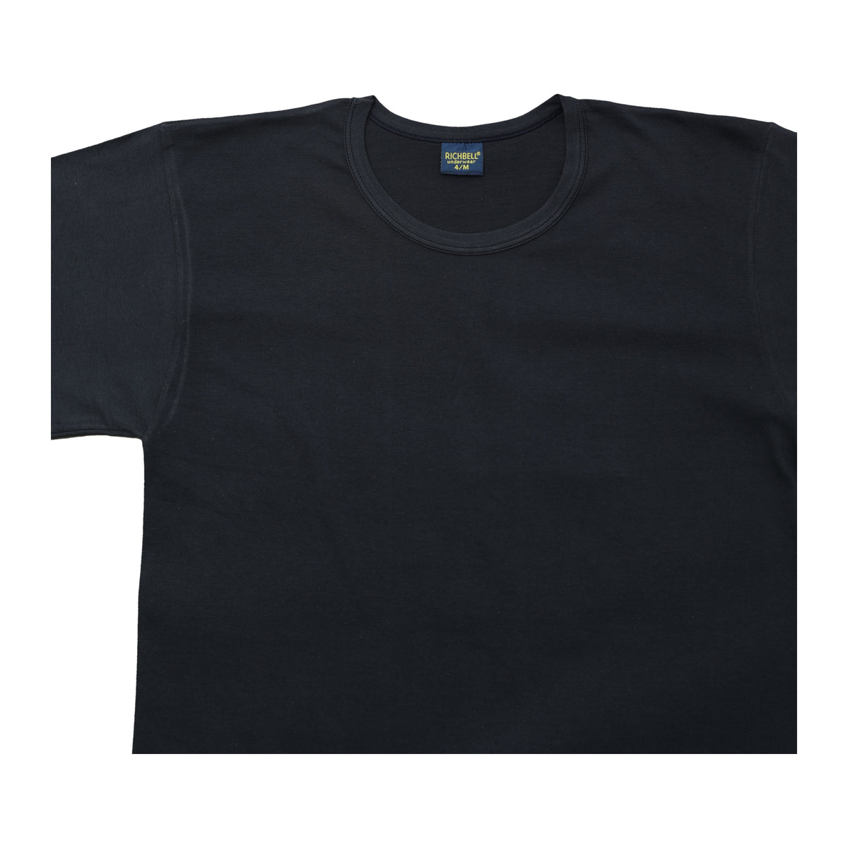 Maglia intima uomo mezza manica girocollo blu notte Richbell RH-13 - foto 2