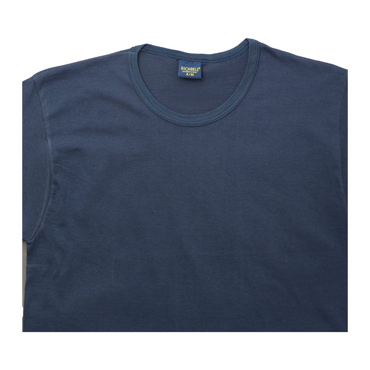 Maglia intima uomo mezza manica girocollo blu Richbell RH-13 - foto 2