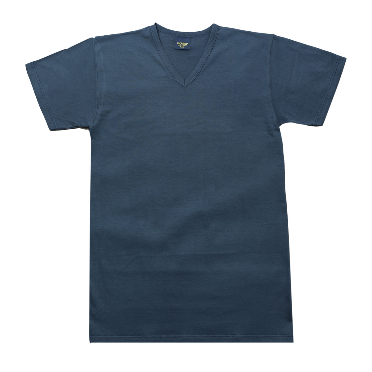 Maglia intima uomo scollo a V blu Richbell RH-14 - foto 1