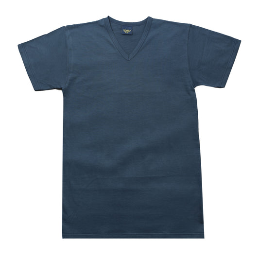 Maglia intima uomo scollo a V blu Richbell RH-14 - foto 1