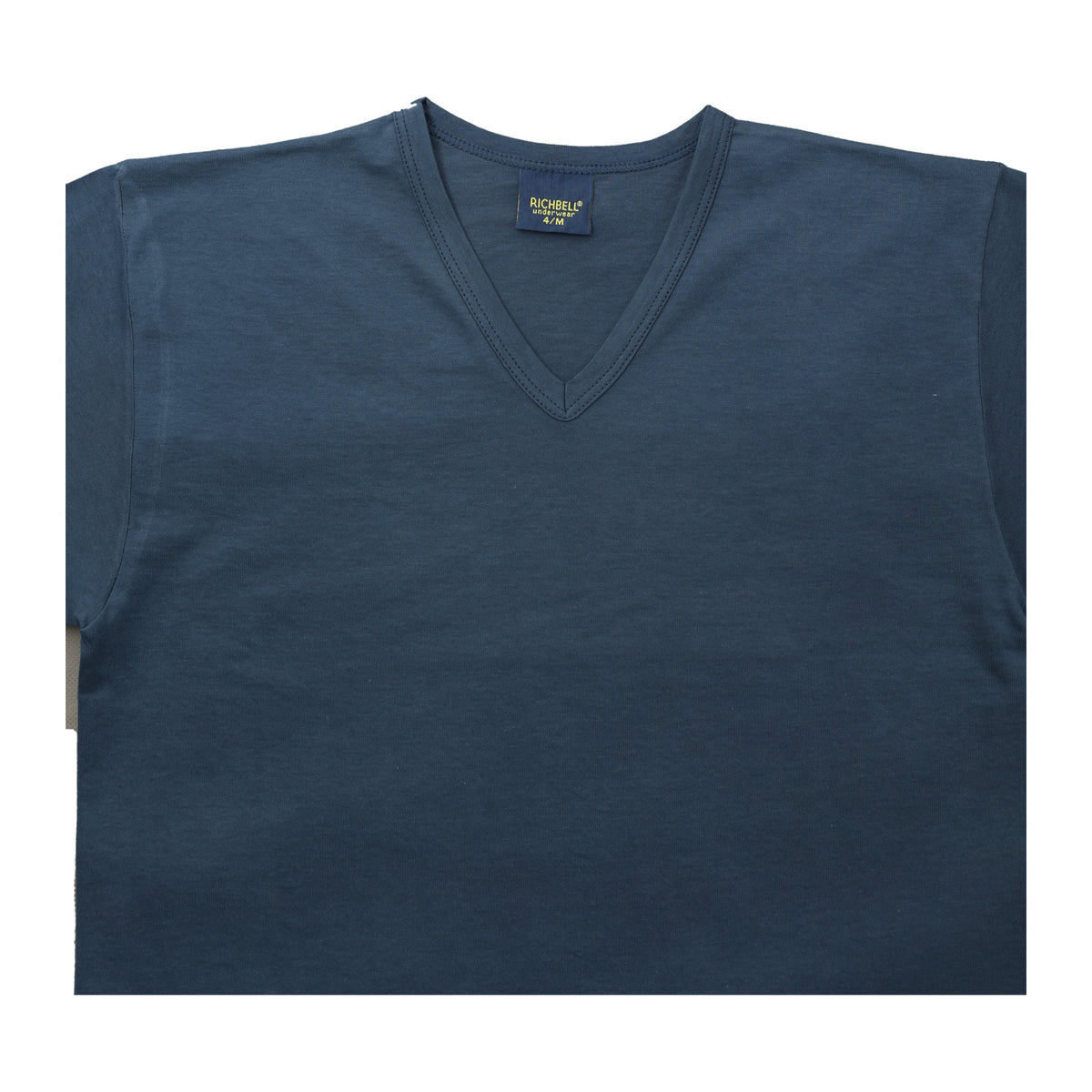 Maglia intima uomo scollo a V blu Richbell RH-14 - foto 2
