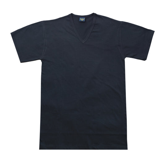 Maglia intima uomo scollo a V blu notte Richbell RH-14 - foto 1