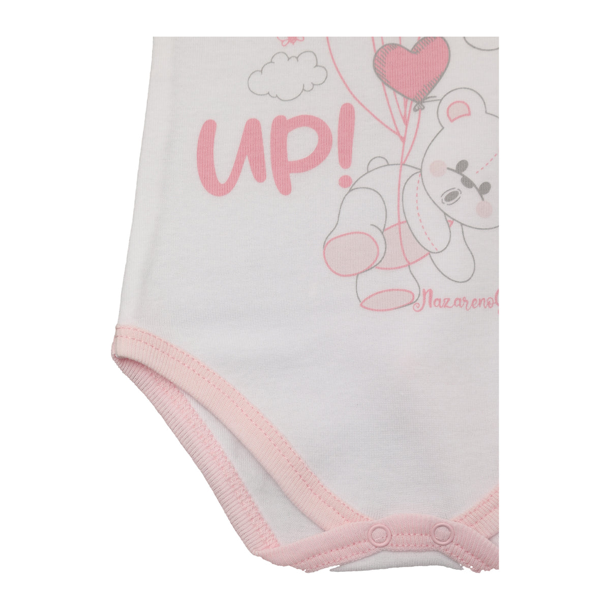 Body neonata a giromanica bipack rosa Nazareno Gabrielli NG-203 - foto 5