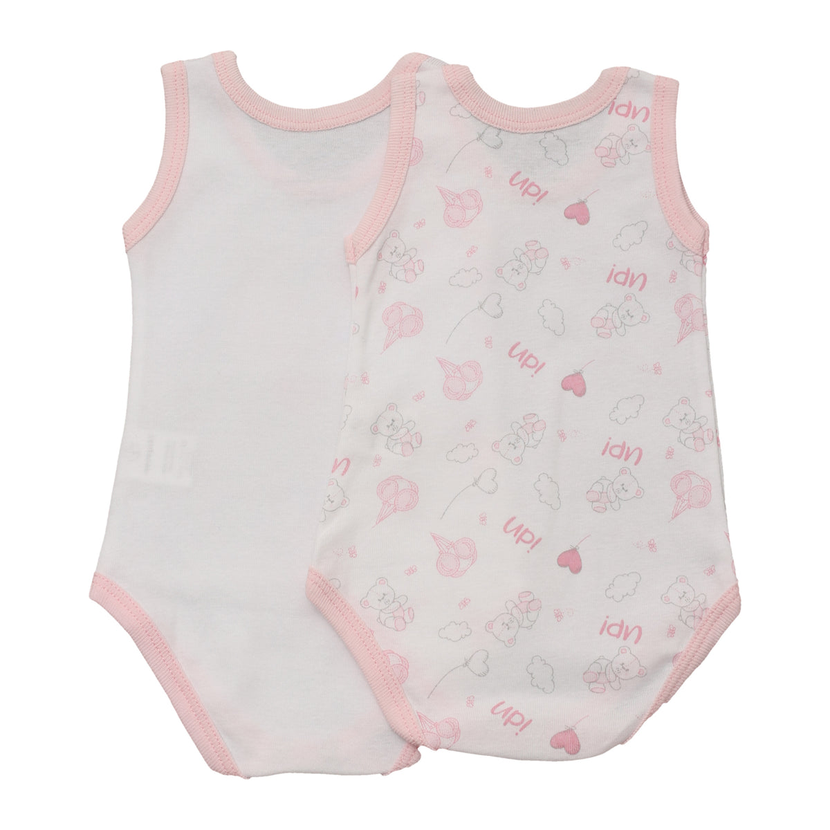 Body neonata a giromanica bipack rosa Nazareno Gabrielli NG-203 - foto 6